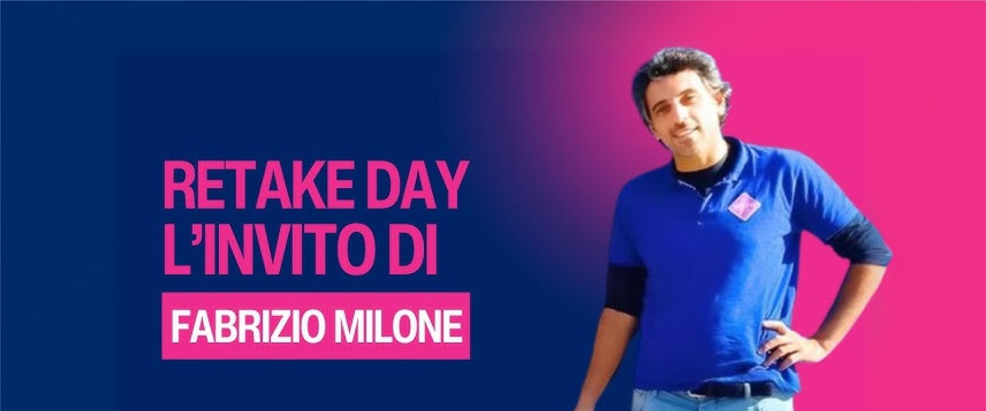 Gruppo di volontari Retake al termine di una giornata di lavoro